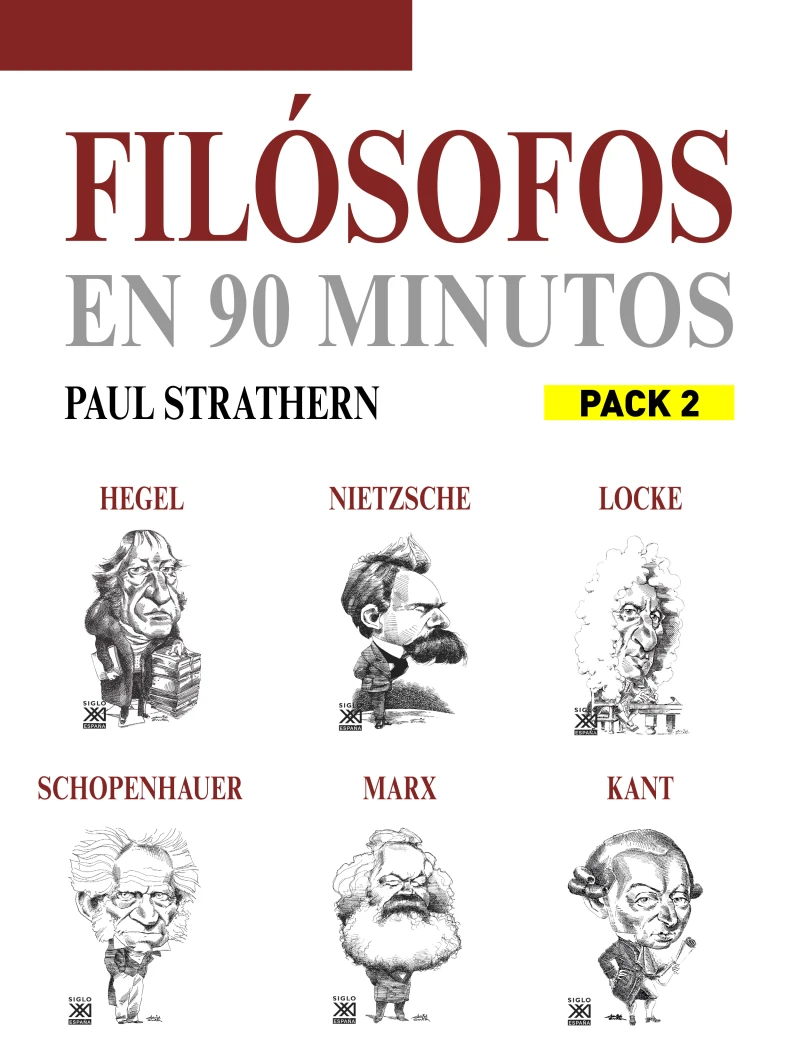 Portada: En 90 minutos - Pack Filósofos 2