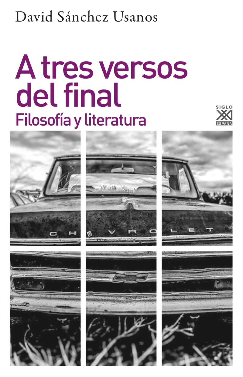 Portada: A tres versos del final