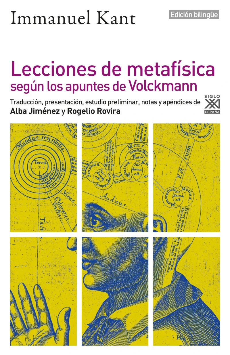 Portada: Lecciones de metafísica según los apuntes de Volckmann