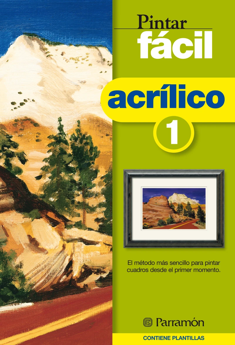 Portada: Pintar fácil: Acrílico 1