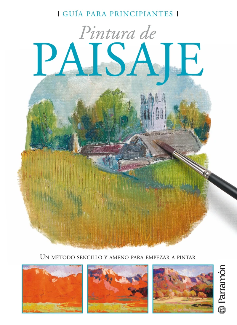Portada: Guía para principiantes. Pintura de paisaje