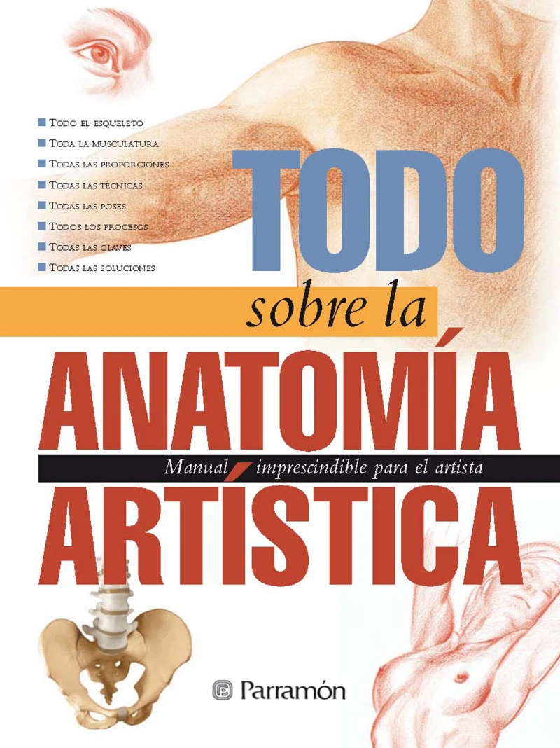 Portada: Todo sobre la anatomía artística