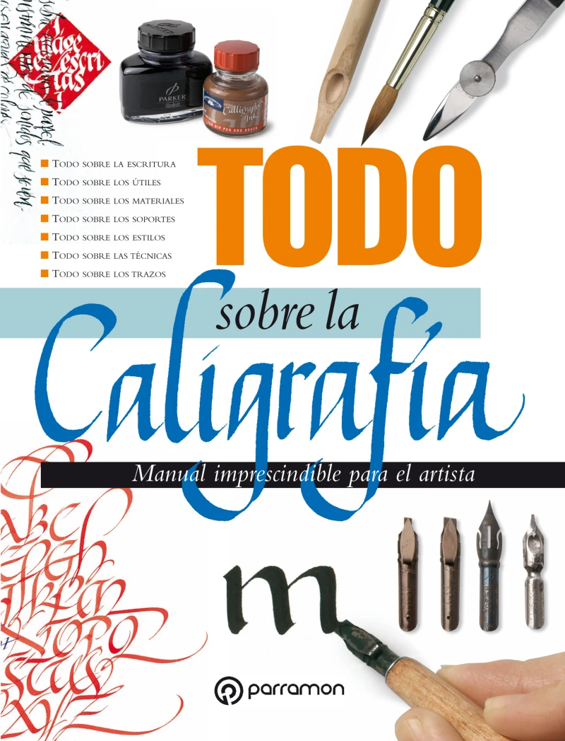 Portada: Todo sobre la caligrafía