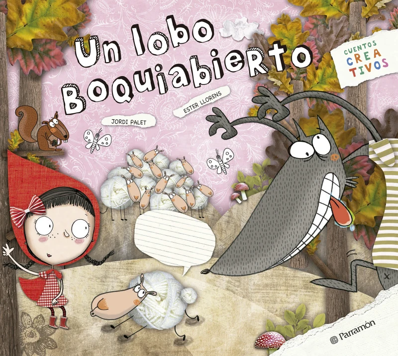 Portada: Un lobo boquiabierto