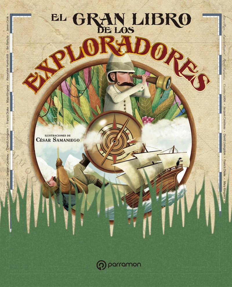 Portada: El gran libro de los exploradores