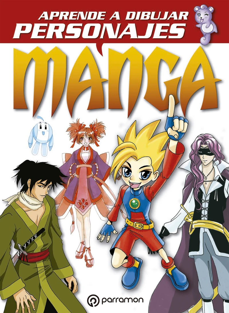 Portada: Aprende a dibujar personajes Manga