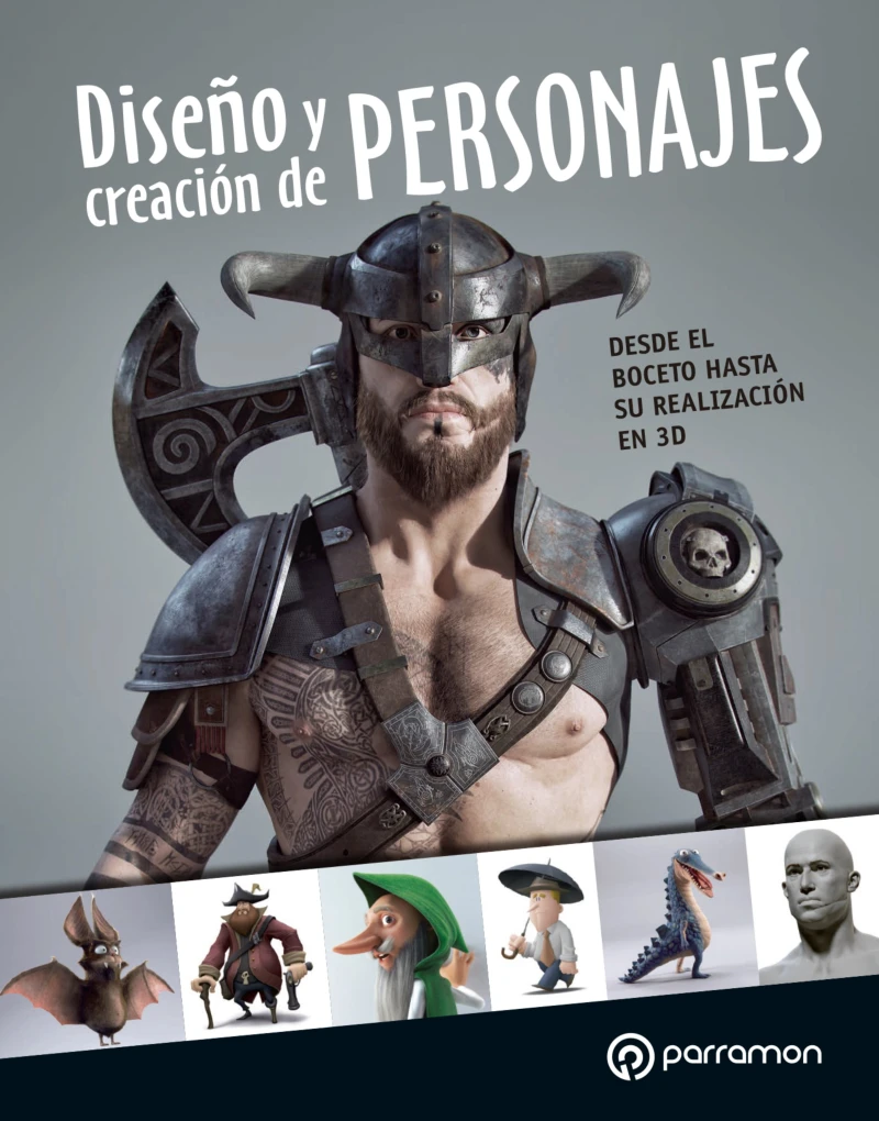 Portada: Diseño y creación de personajes