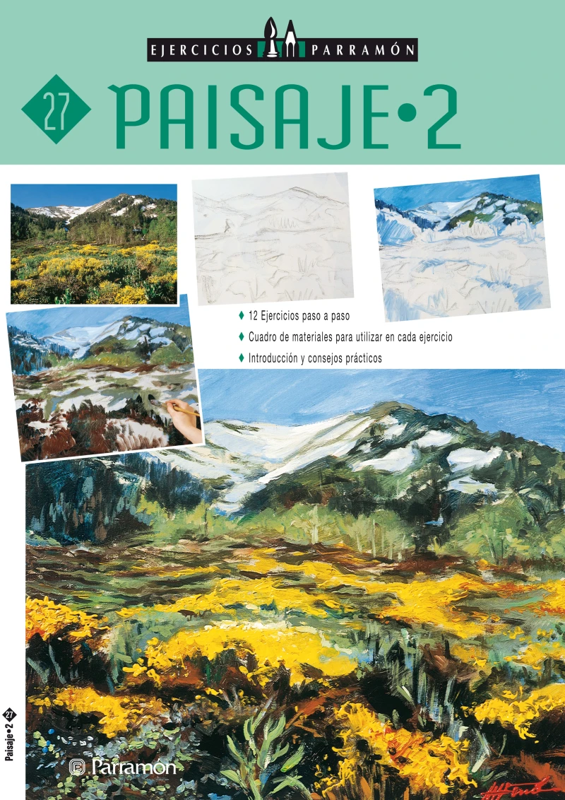 Portada: Ejercicios Parramón. Paisaje/2