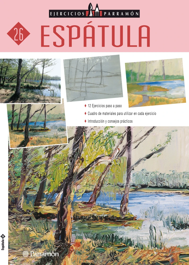 Portada: Ejercicios Parramón. Espátula