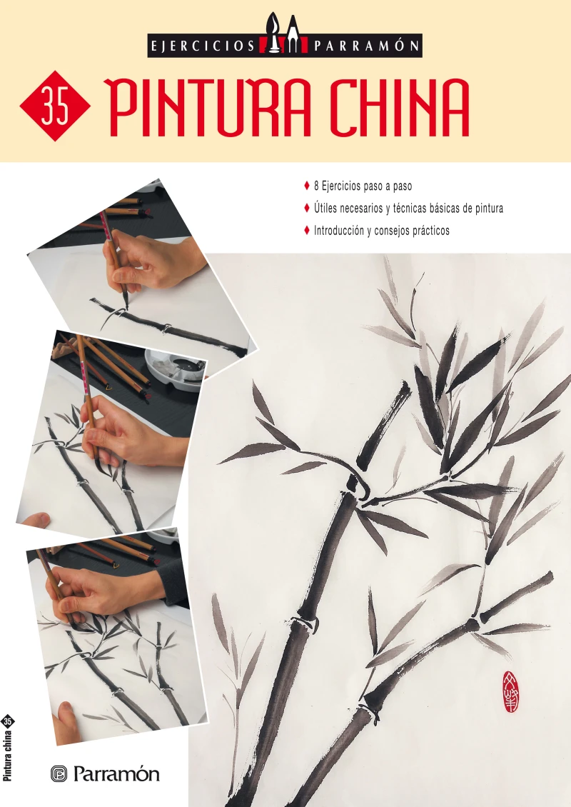 Portada: Ejercicios Parramón. Pintura china