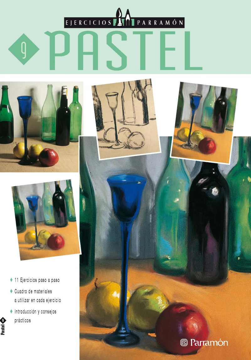 Portada: Ejercicios Parramón. Pastel