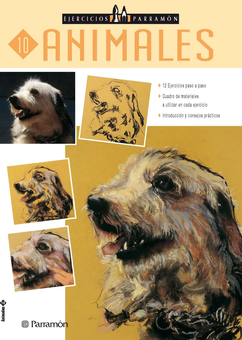 Portada: Ejercicios Parramón. Animales