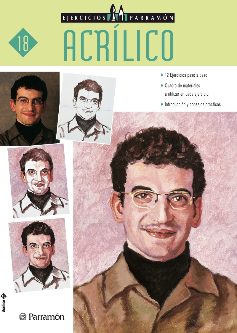 Portada: Ejercicios Parramón. Acrílico
