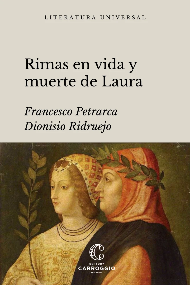 Portada: Rimas en vida y muerte de Laura