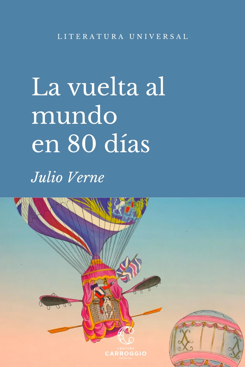 Portada: La vuelta al mundo en ochenta días