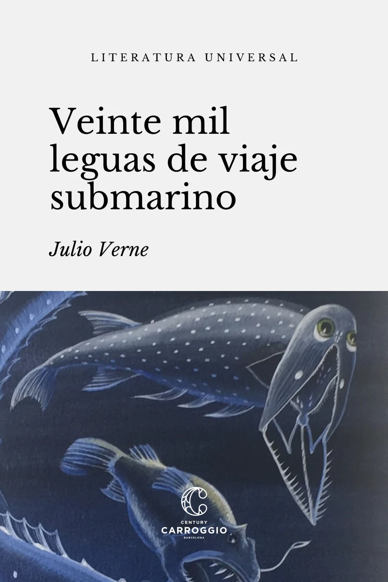 Portada: Veinte mil leguas de viaje submarino