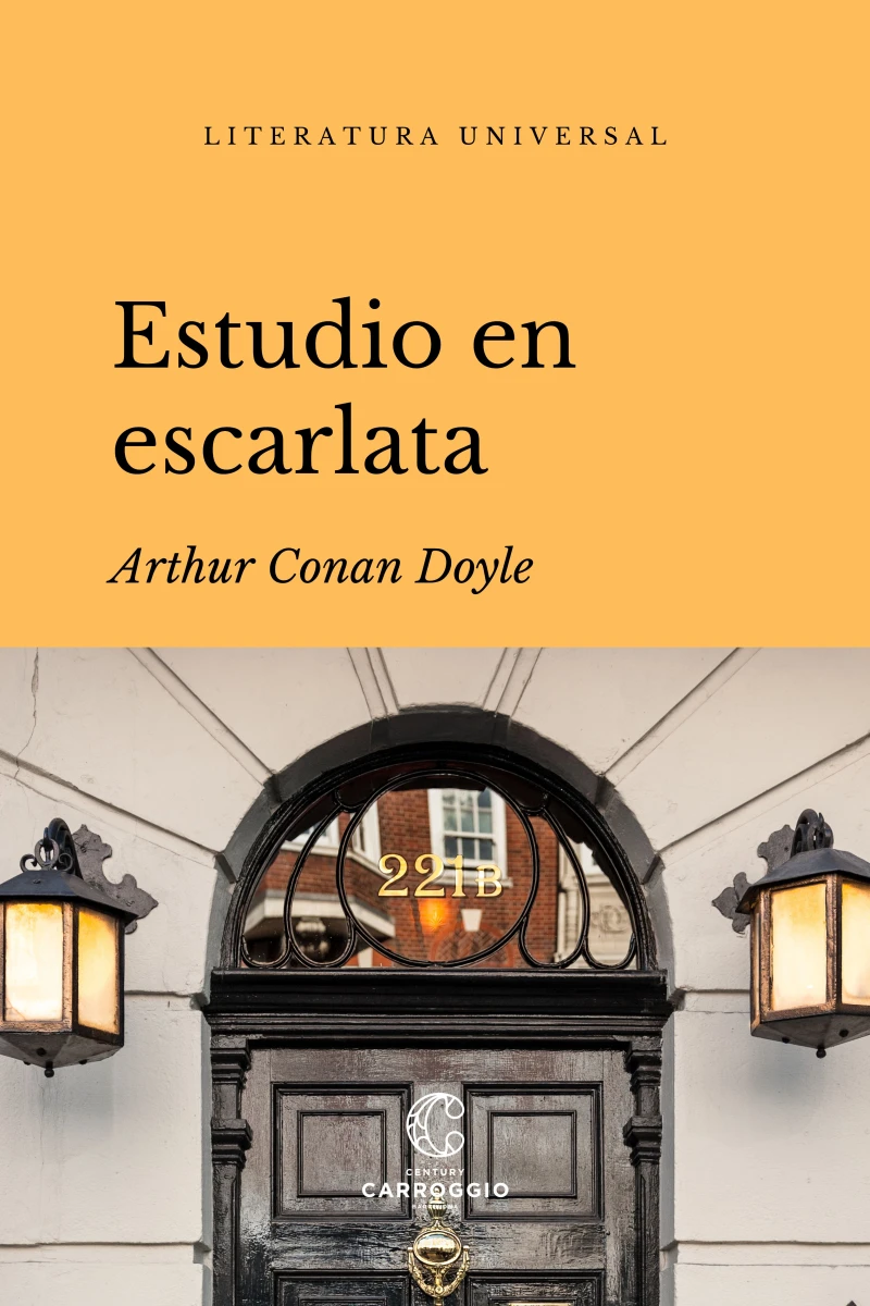 Portada: Estudio en escarlata