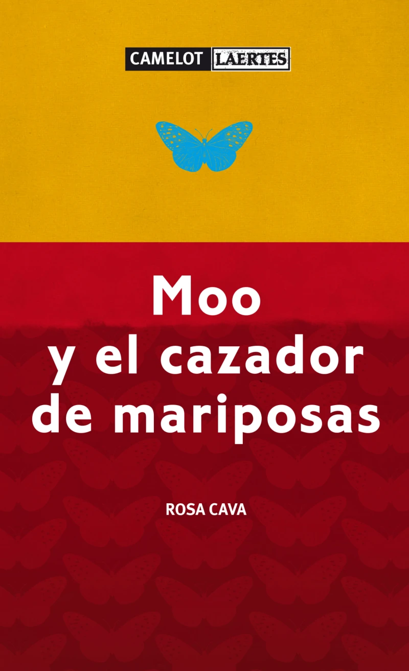 Portada: Moo y el cazador de mariposas
