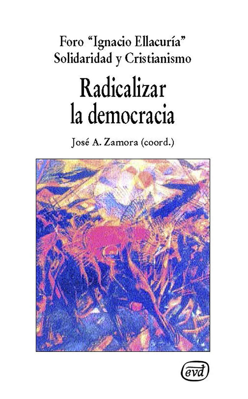 Portada: Radicalizar la democracia