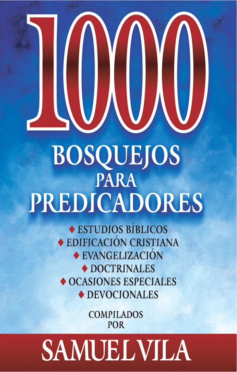 Portada: 1000 bosquejos para predicadores