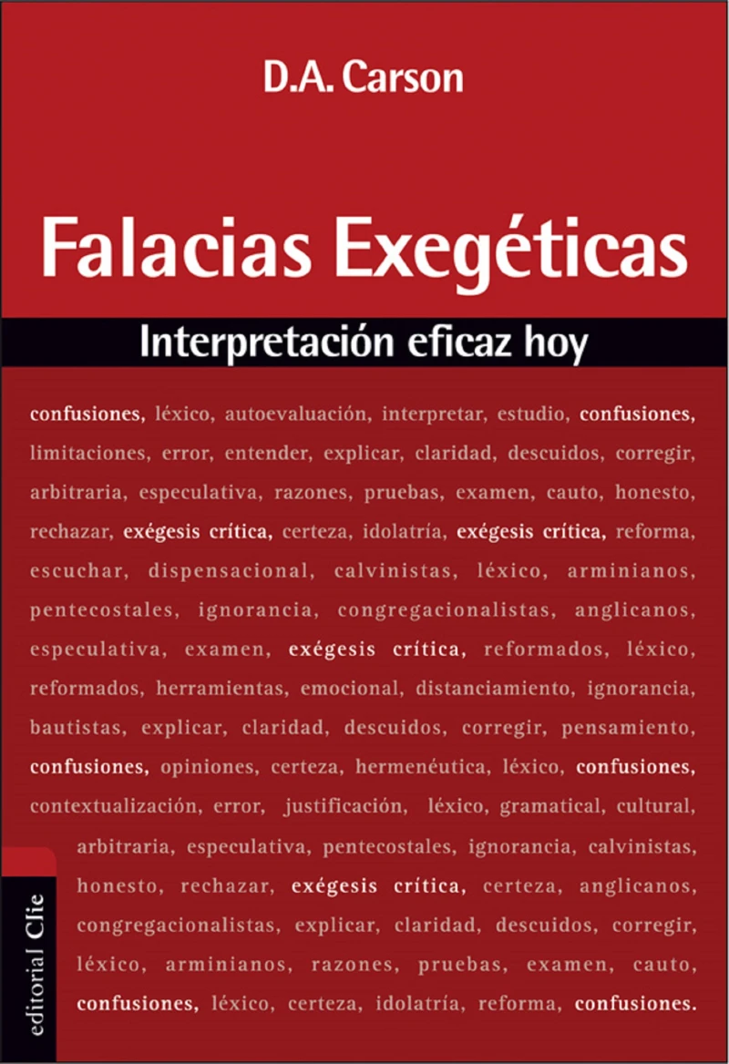 Portada: Falacias exegéticas