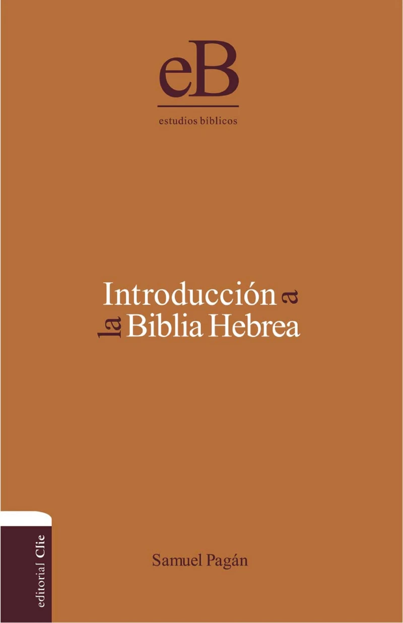 Portada: Introducción a la Biblia Hebrea