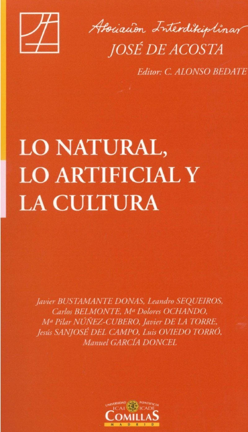 Portada: Lo natural, lo artificial y la cultura