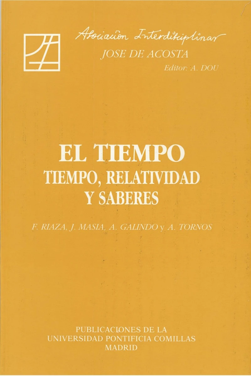 Portada: El tiempo: tiempo, relatividad y saberes