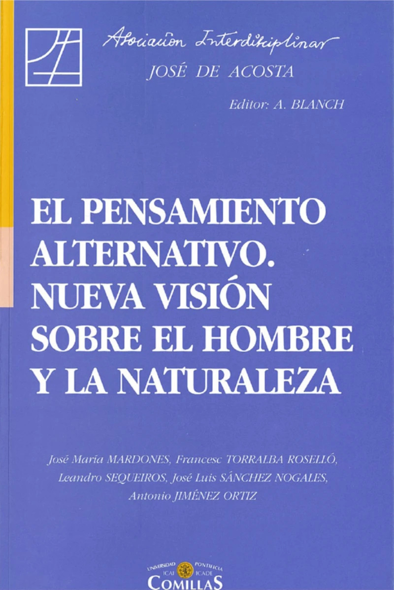 Portada: El pensamiento alternativo