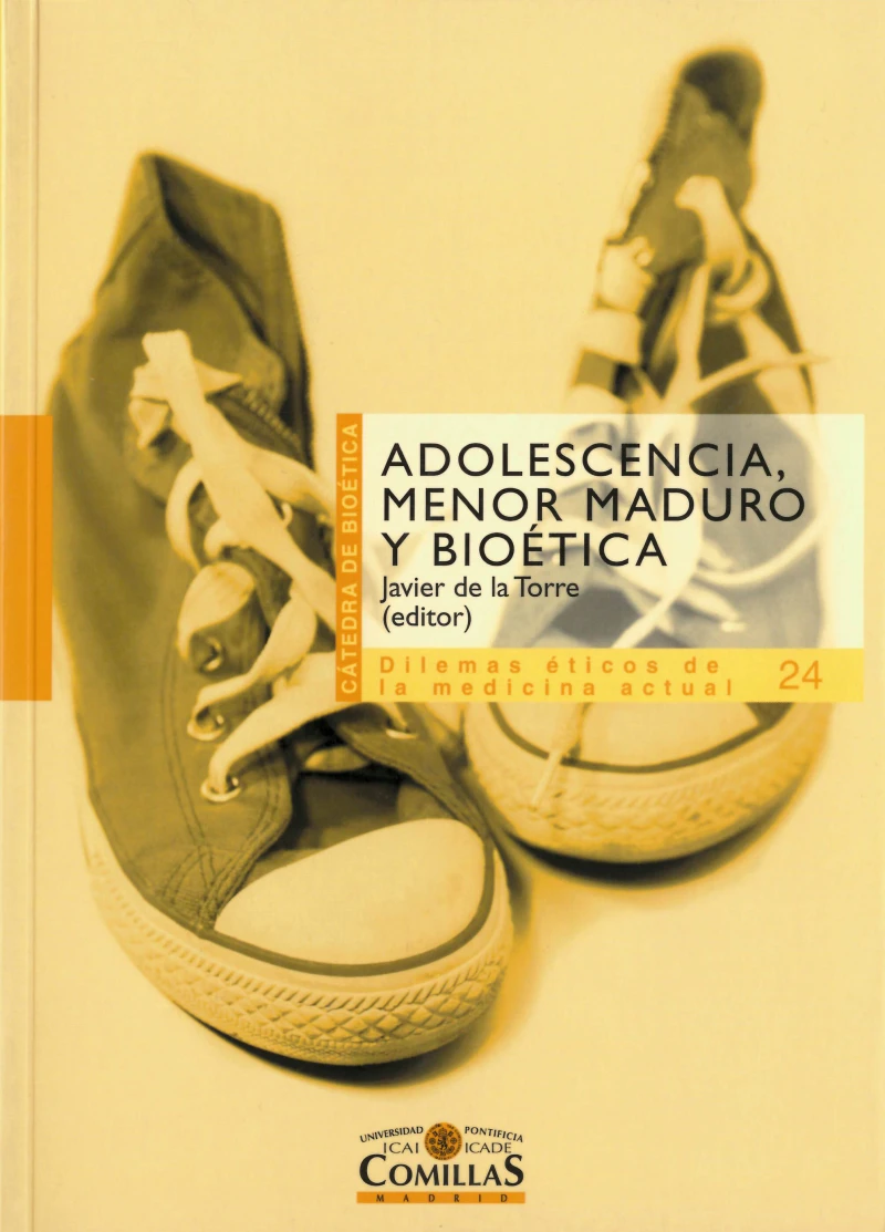 Portada: Adolescencia, menor maduro y bioética