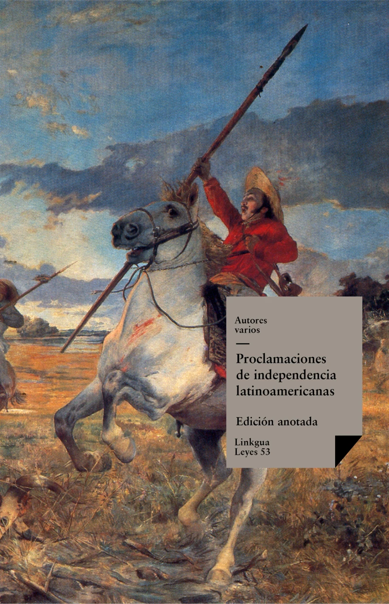 Portada: Proclamaciones de independencia latinoamericanas
