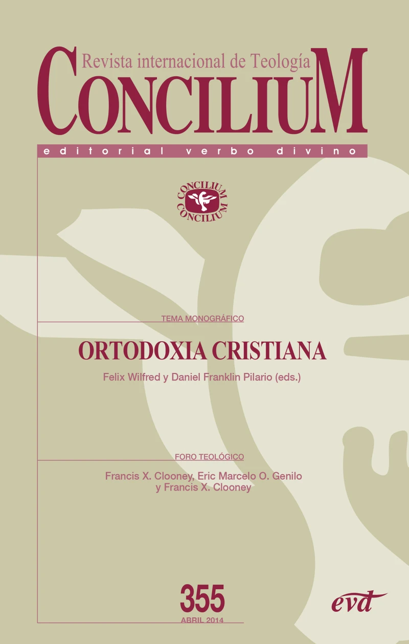 Portada: Ortodoxia cristiana. Concilium 355