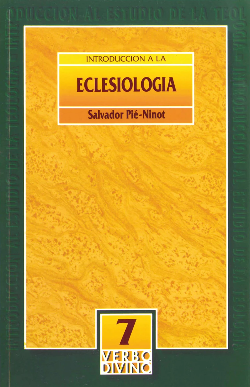 Portada: Introducción a la eclesiología