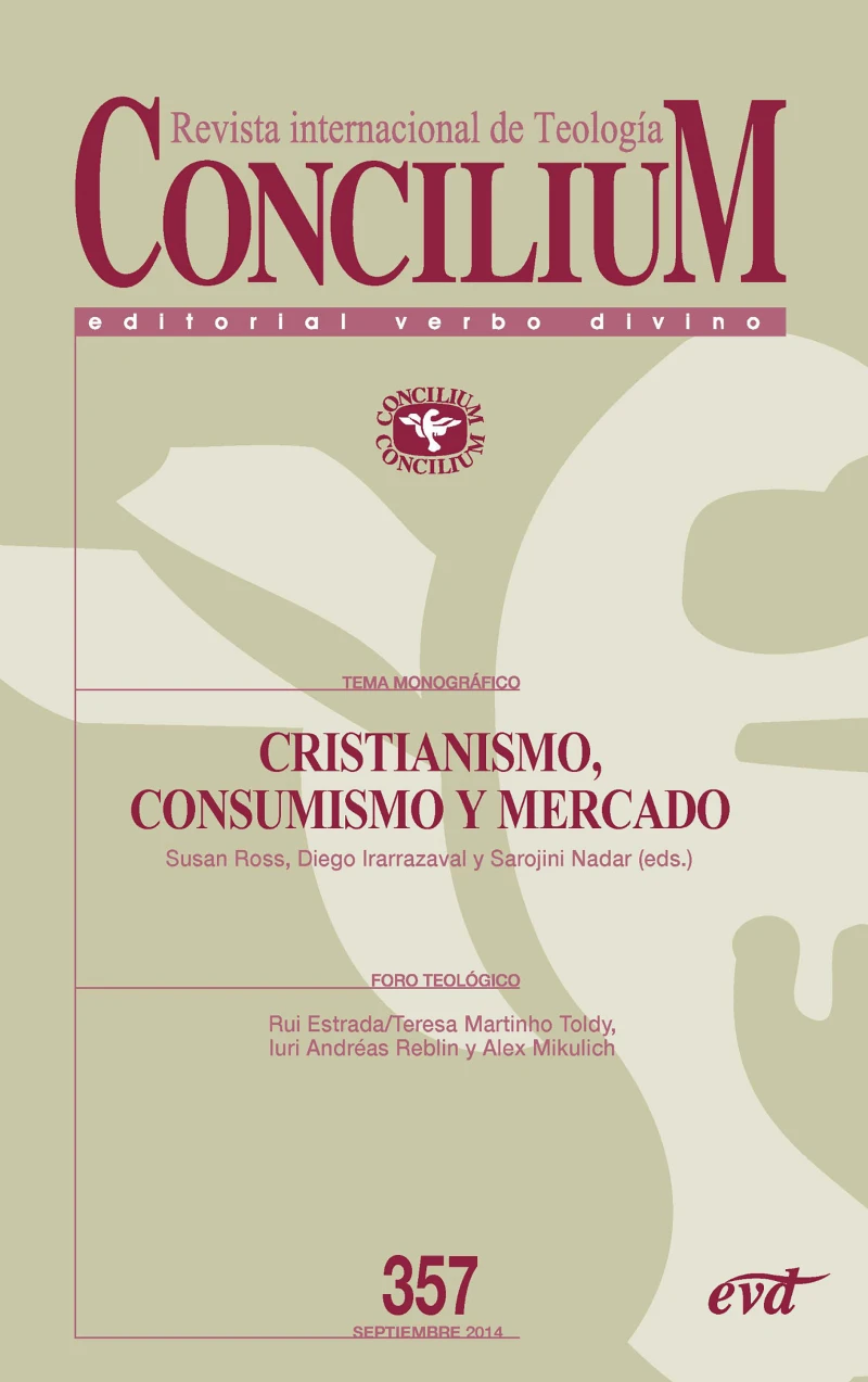 Portada: Cristianismo, consumismo y mercado. Concilium 357