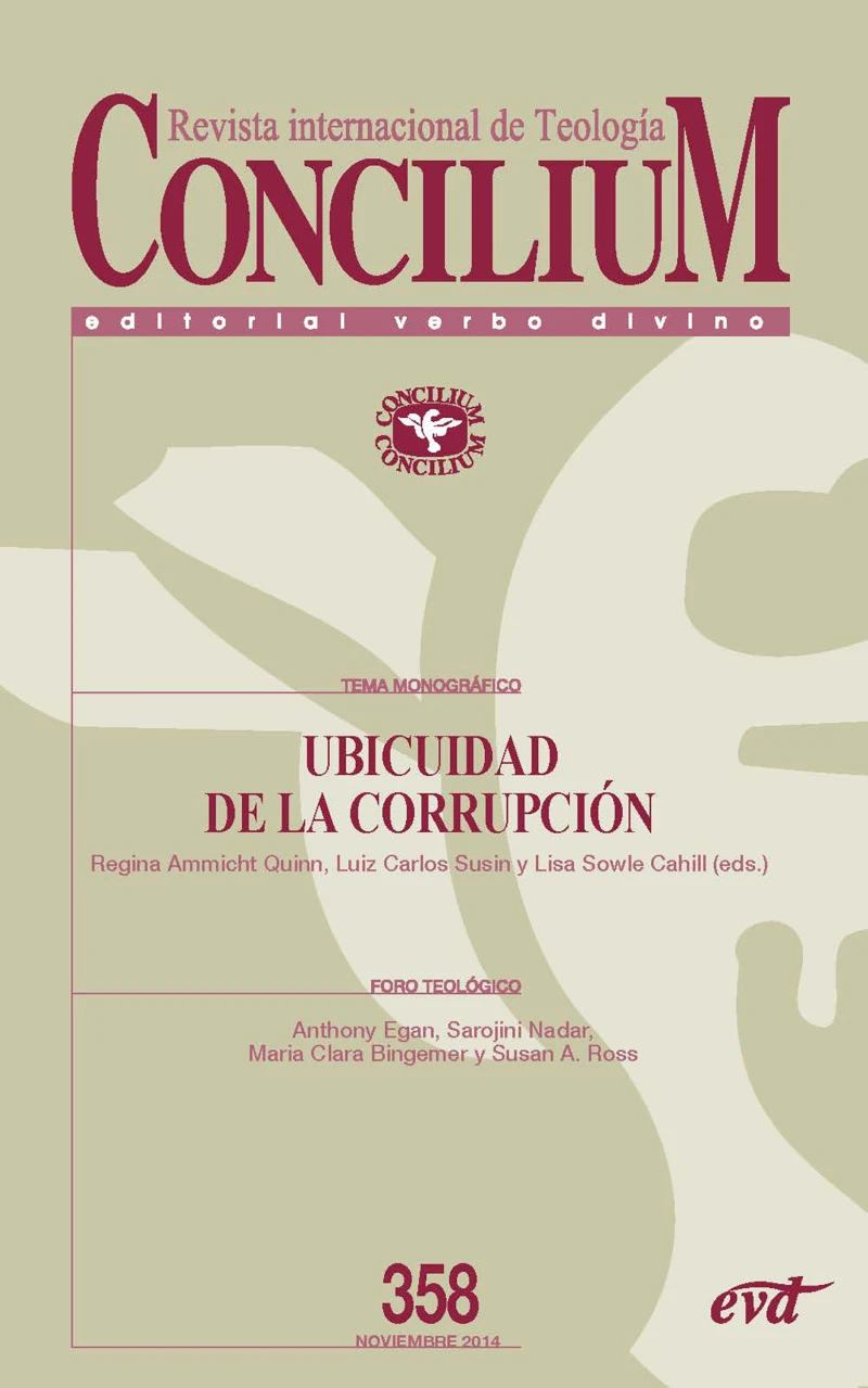 Portada: Ubicuidad de la corrupción. Concilium 358