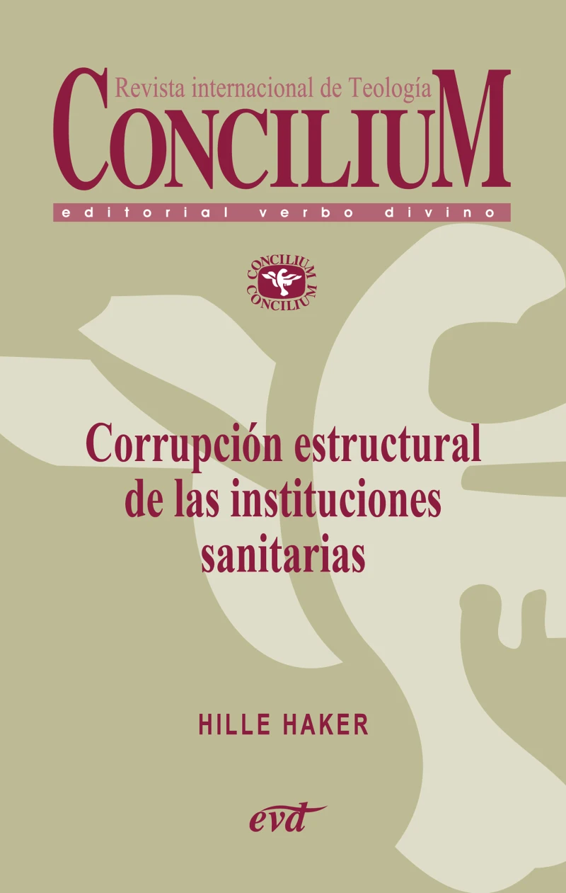 Portada: Corrupción estructural de las instituciones sanitarias. Concilium 358 (2014)