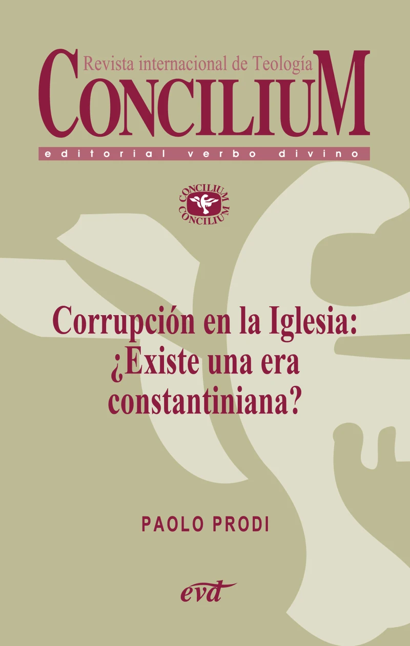 Portada: Corrupción en la Iglesia: ¿Existe una era constantiniana? Concilium 358 (2014)
