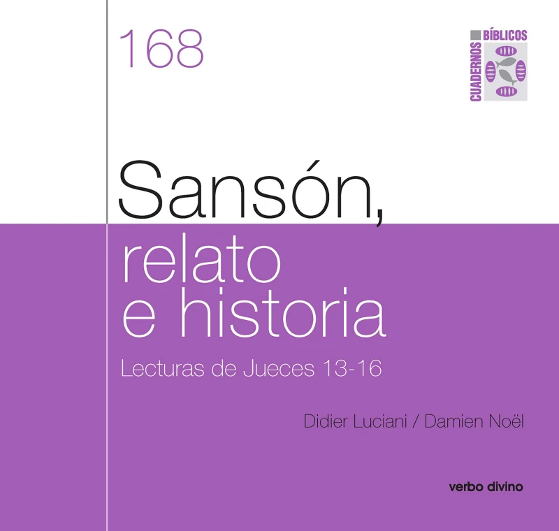 Portada: Sansón, relato e historia. Lecturas de Jueces 13-16
