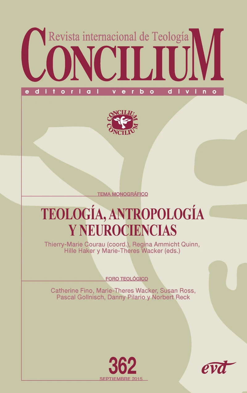 Portada: Teología, antropología y neurociencias