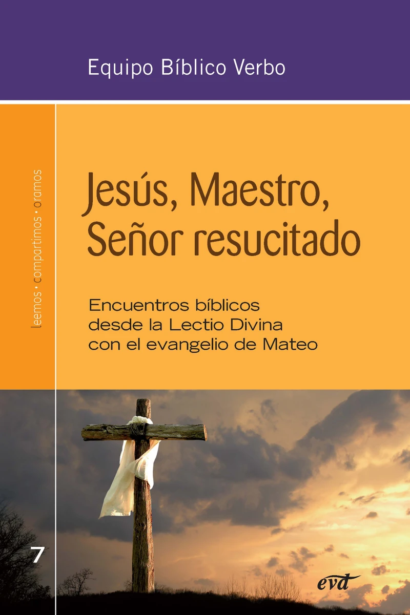 Portada: Jesús, Maestro, Señor resucitado
