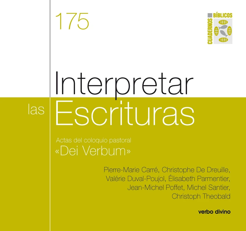 Portada: Interpretar las Escrituras