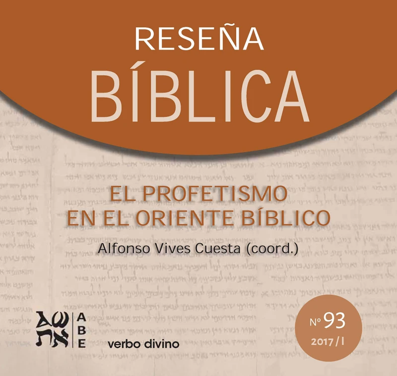Portada: El profetismo en el Oriente bíblico