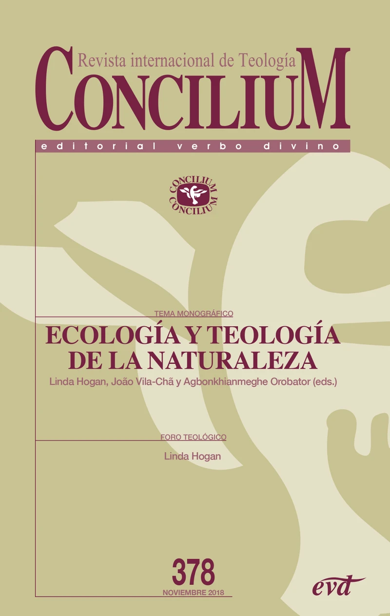 Portada: Ecología y teología de la naturaleza