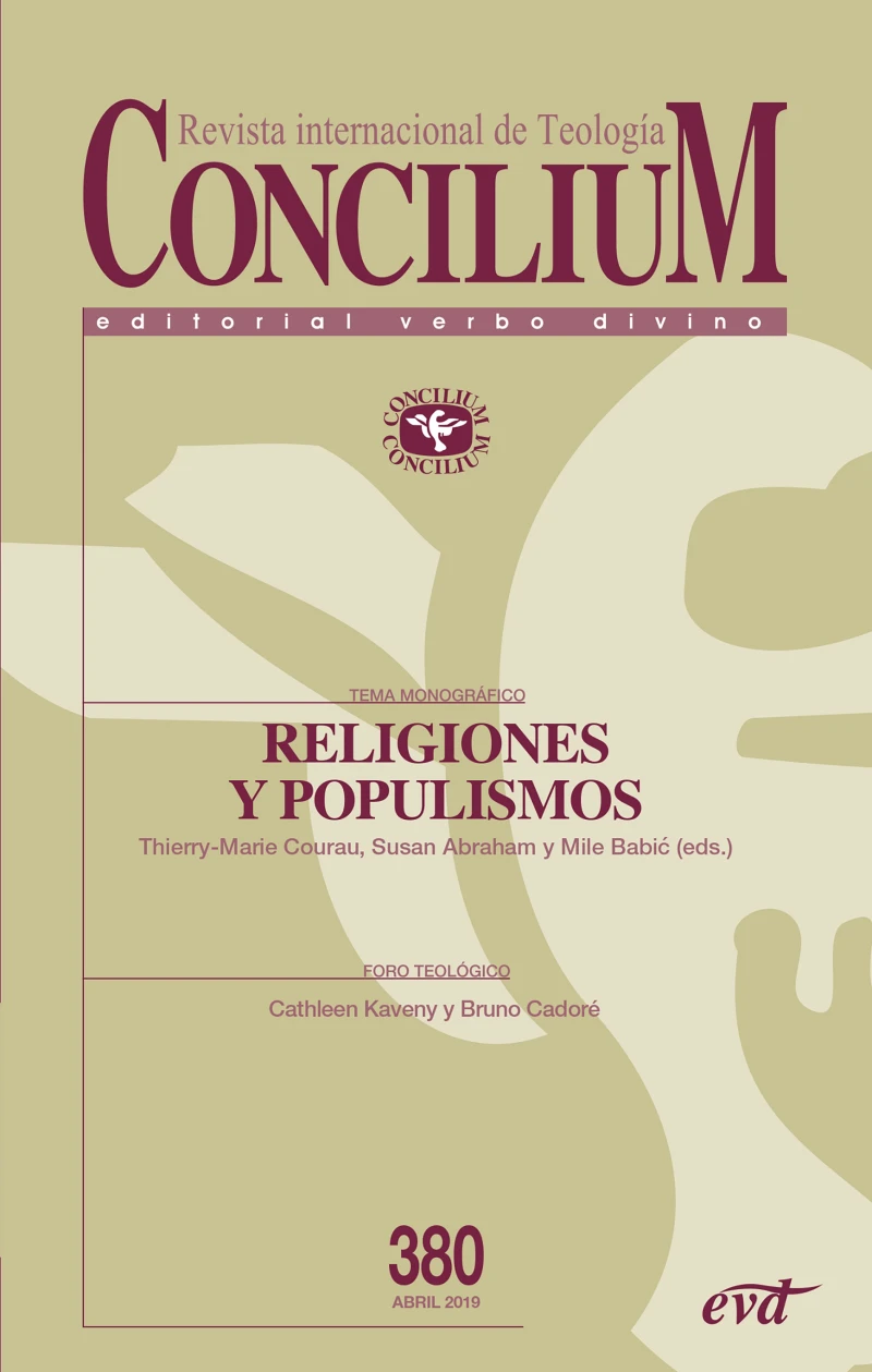 Portada: Religiones y populismos