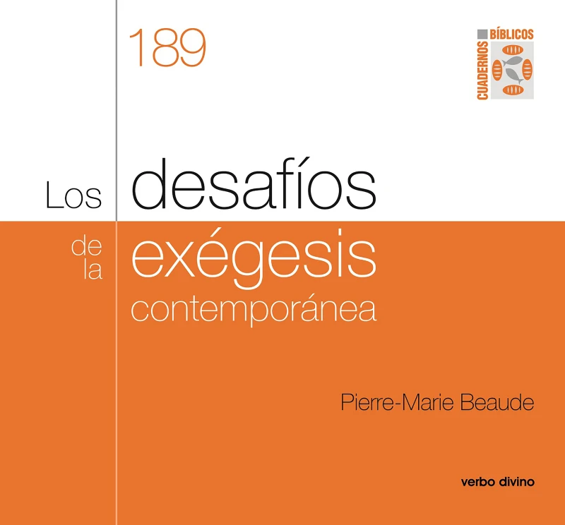 Portada: Los desafíos de la exégesis contemporánea