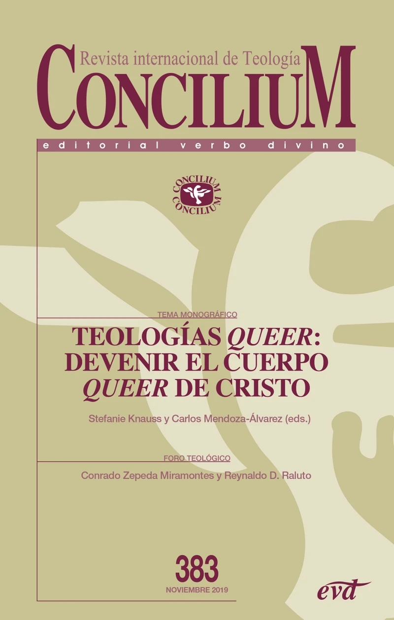 Portada: Teologías "queer": El cuerpo "queer" de Cristo