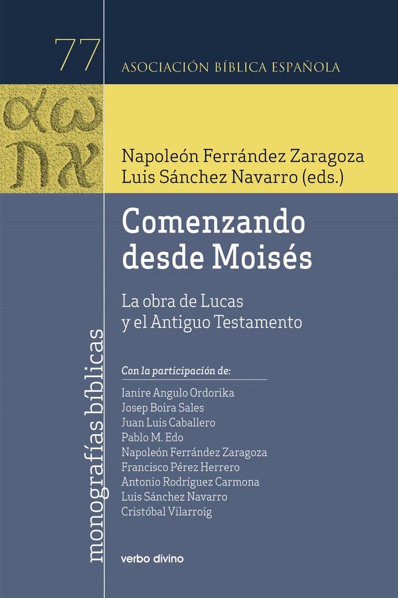 Portada: Comenzando desde Moisés