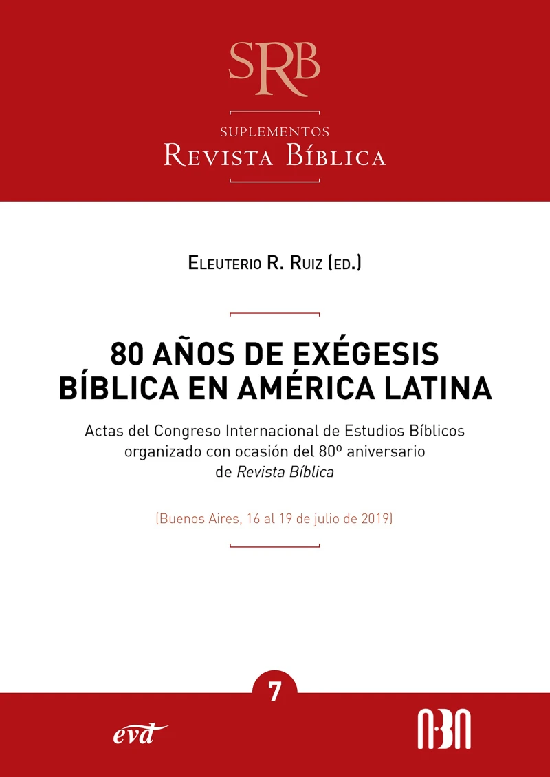 Portada: 80 años de exégesis bíblica en América Latina