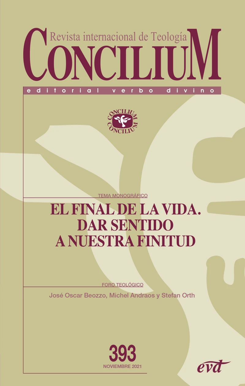 Portada: El final de la vida. Dar sentido a nuestra finitud