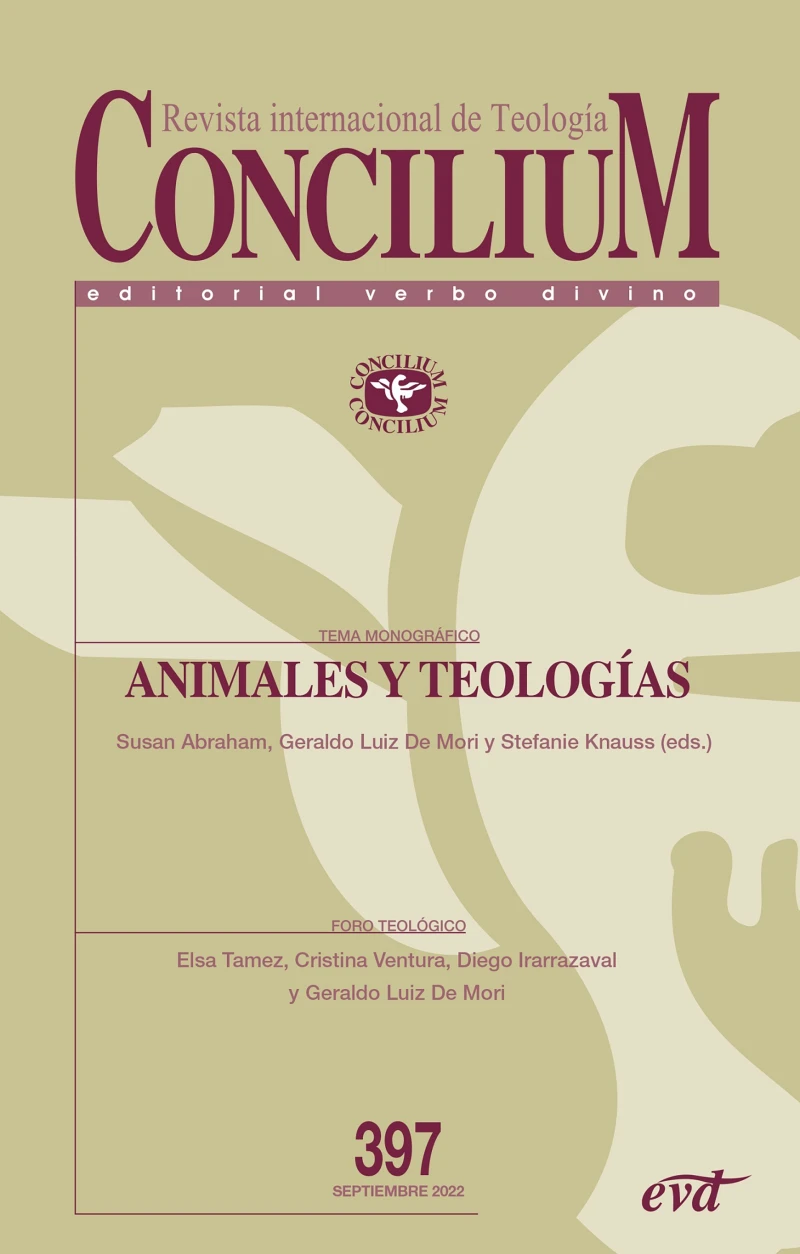 Portada: Animales y teologías